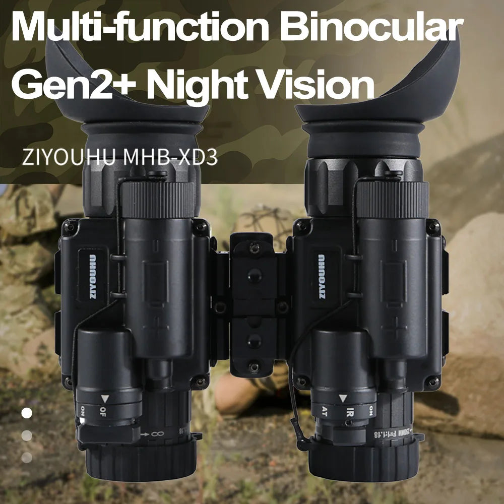Night Vision Gen 2+ Head-Mounted Binoculars