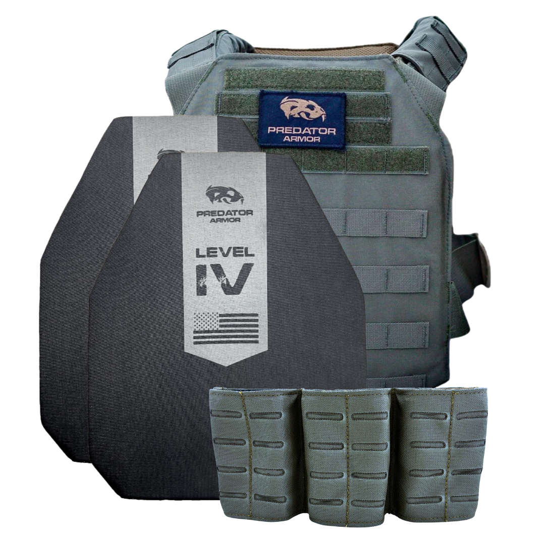 Level IV Ceramic Loaded Bundle - Black, Coyote Brown, Multi-Cam, Ranger Green