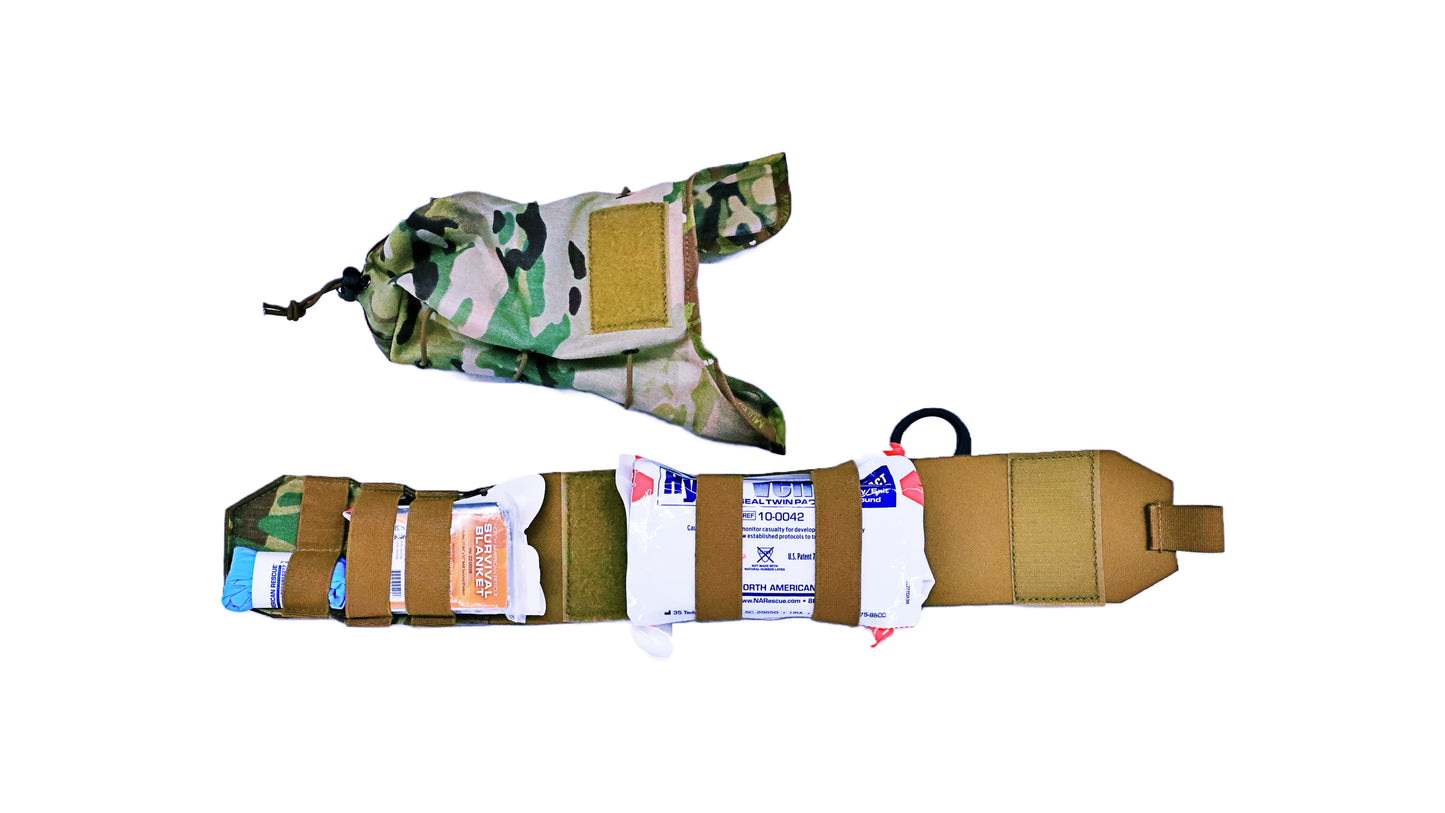 IFAK - (pouch & IFAK) - Multi-Cam, Black, Coyote Brown