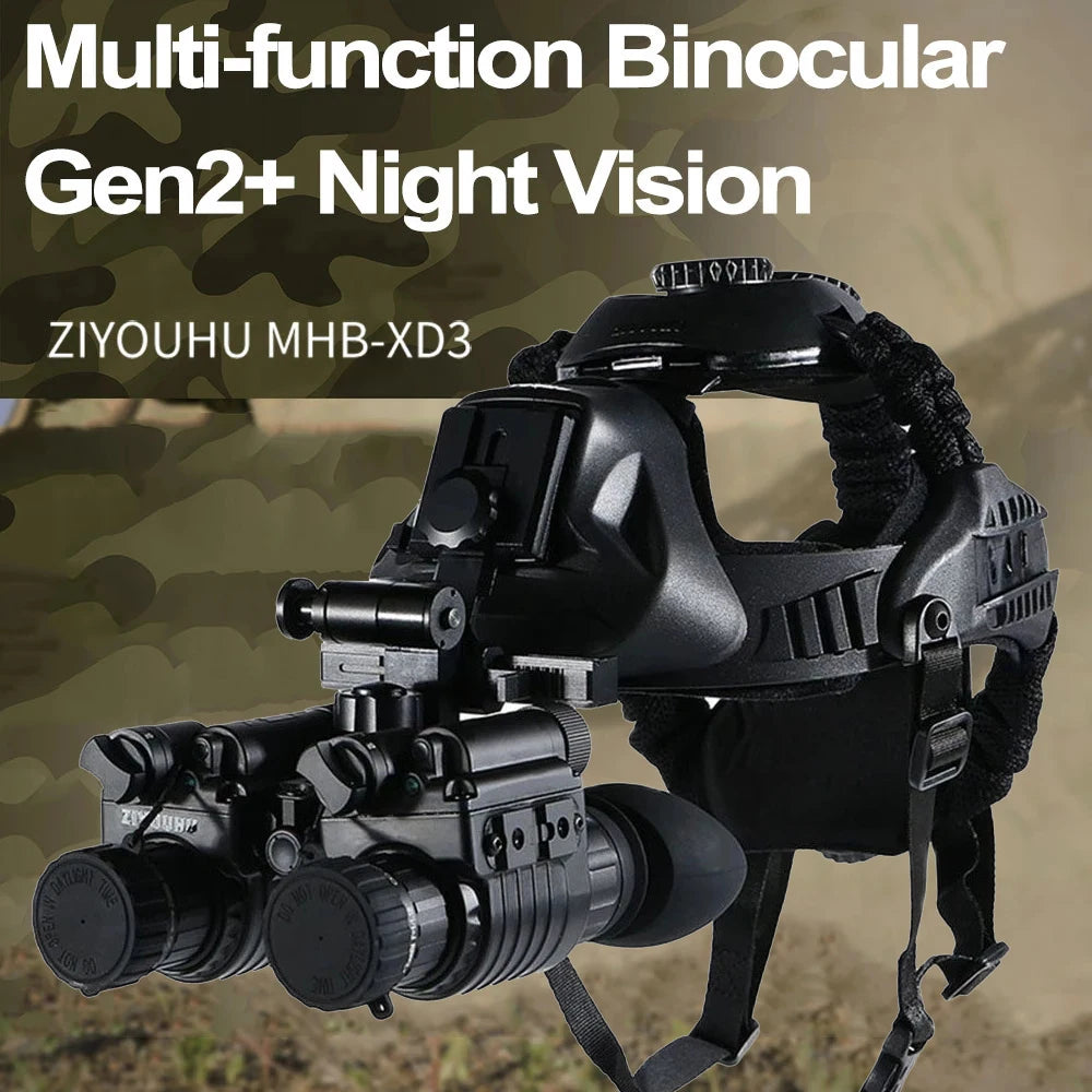 Night Vision Gen 2+ Head-Mounted Binoculars