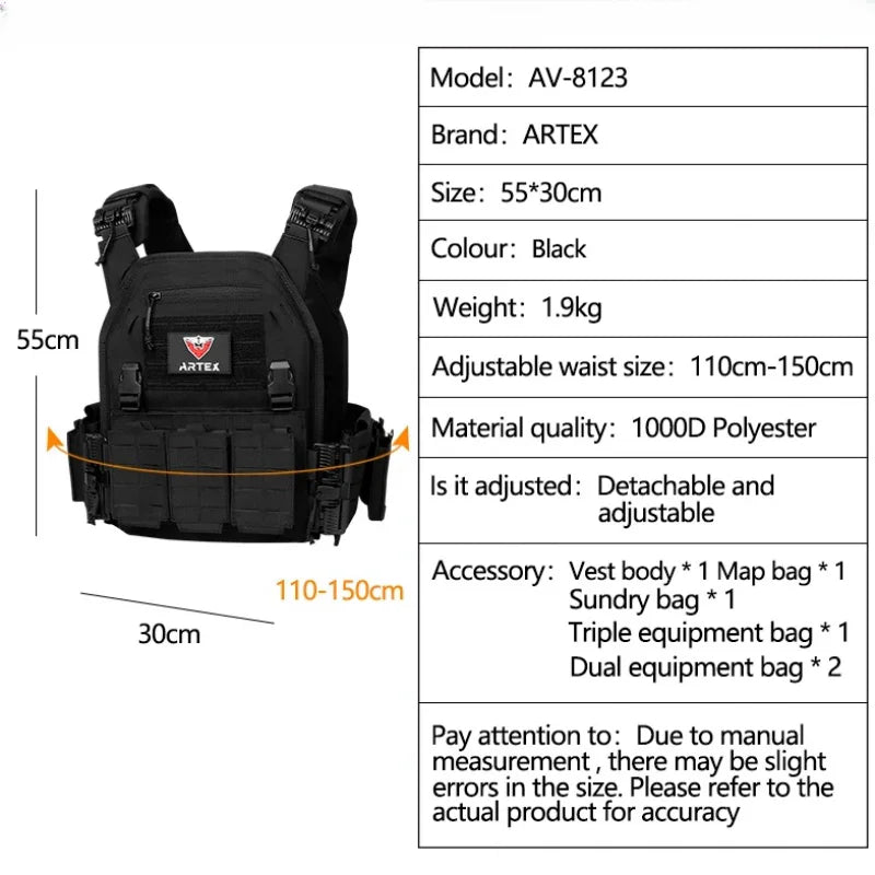 OG Plate Carrier Tactical Vest