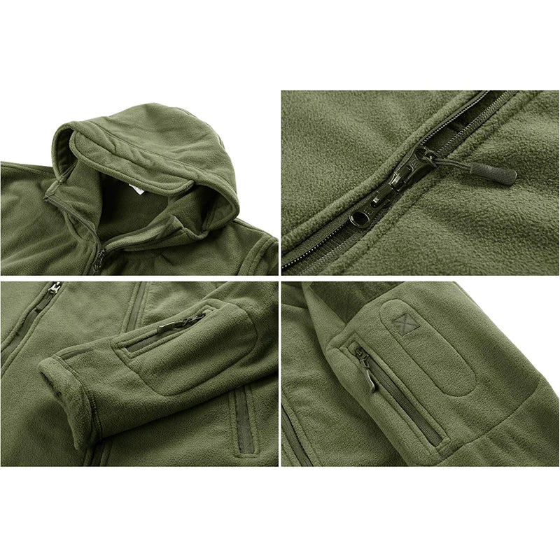 Men's Fleece Hooded Jacket