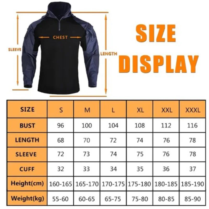 Military Combat Tactical Shirt