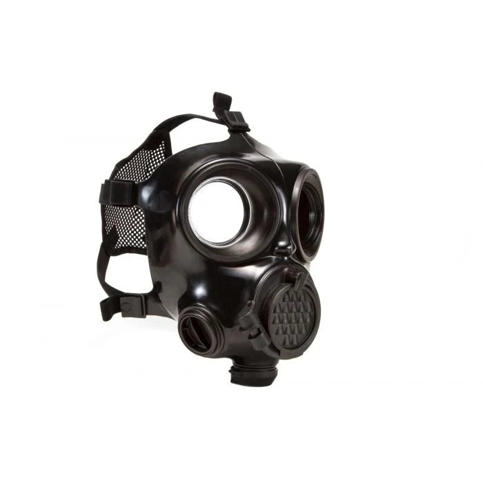 CM-7M Military Gas Mask - Small, Medium, Large | Includes Pre-installed Hydration System & Canteen | CBRN Protection Military Special Forces, Police Squads, and Rescue Teams