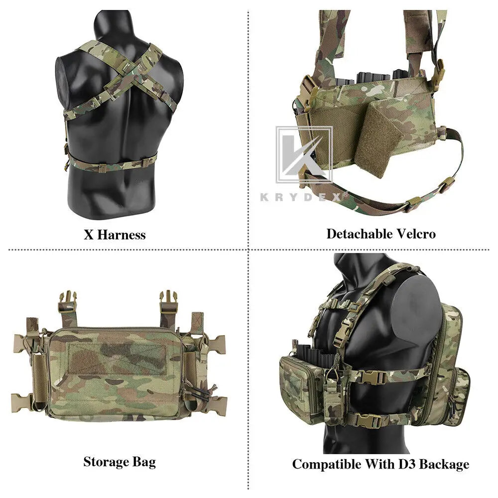 Tactical Flatpack D3 Backpack D3CR Chest Rig Vest